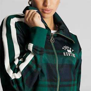Cheap Jmksport Jordan Outlet x TROPHY HUNTING Women's Basketball Jacket, Malachite-AOP, extralarge